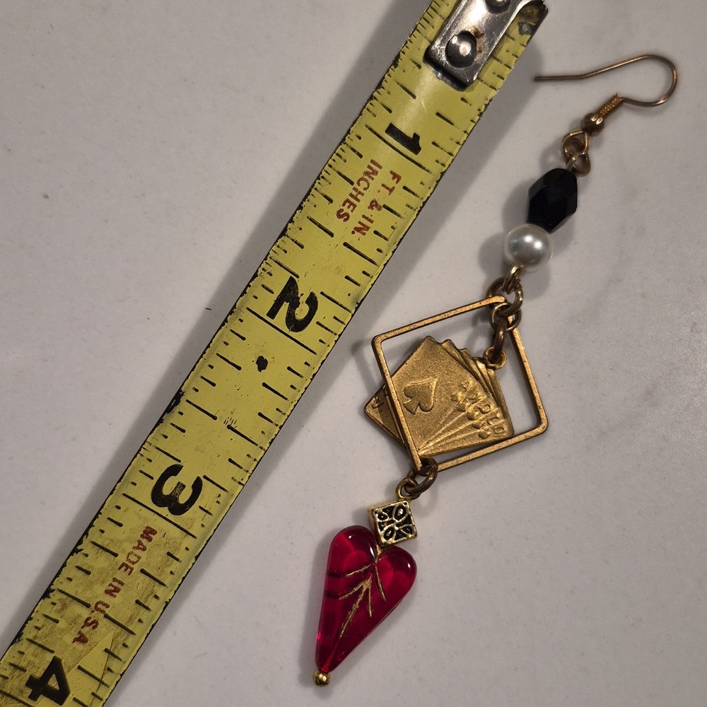 Hand Crafted One Of A Kind Earrings - Picture 3 of 3